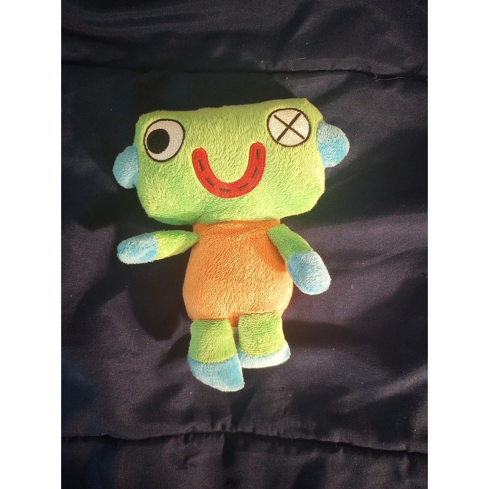 Dan Dee Halloween Monster Green Orange Blue Stuffed Animal Plush Cute Smiling 7"